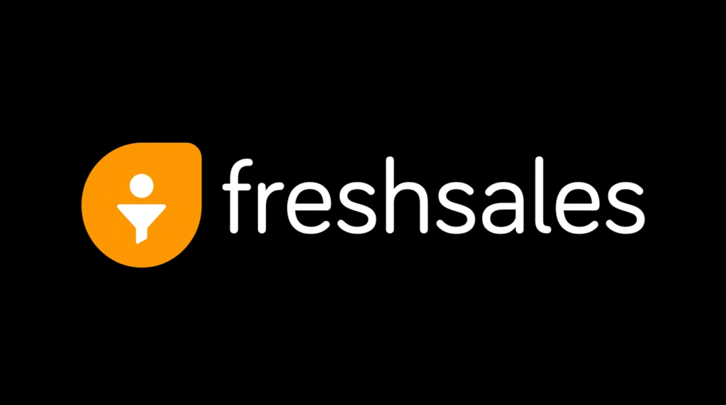 Freshsales Logo Black Background