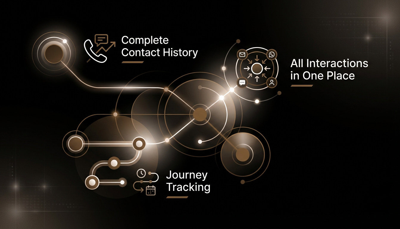 Contact Manager Benefits Futuristic Design