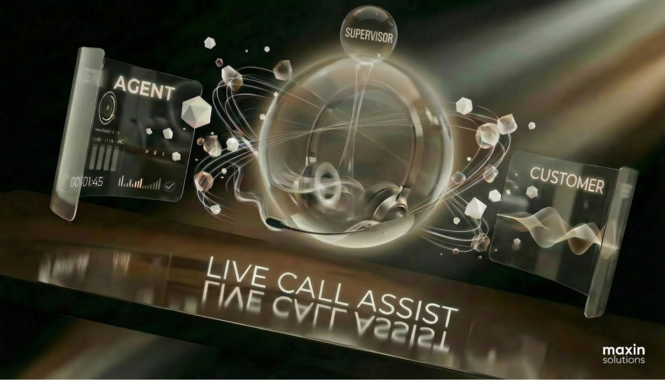 Maxin Solution's live assist